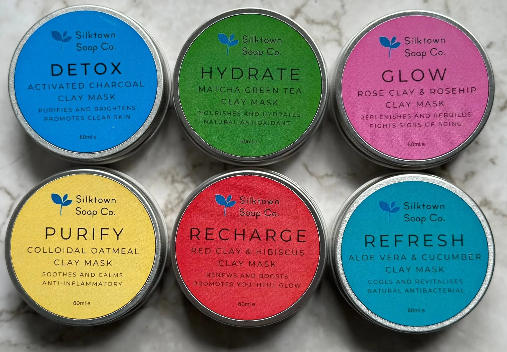 Hydrate - Handmade Natural Clay Mask with Green Tea Extract