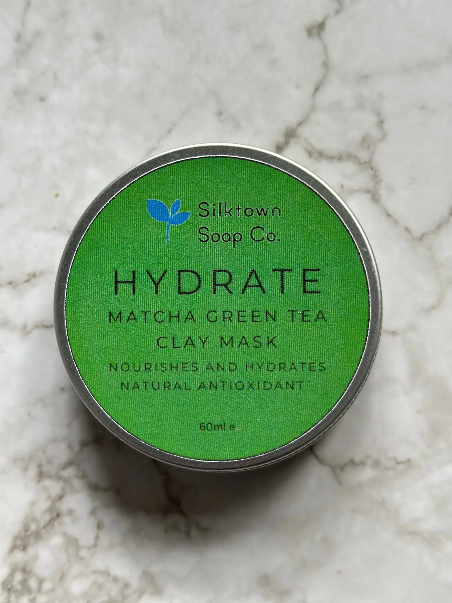 Hydrate - Handmade Natural Clay Mask with Green Tea Extract