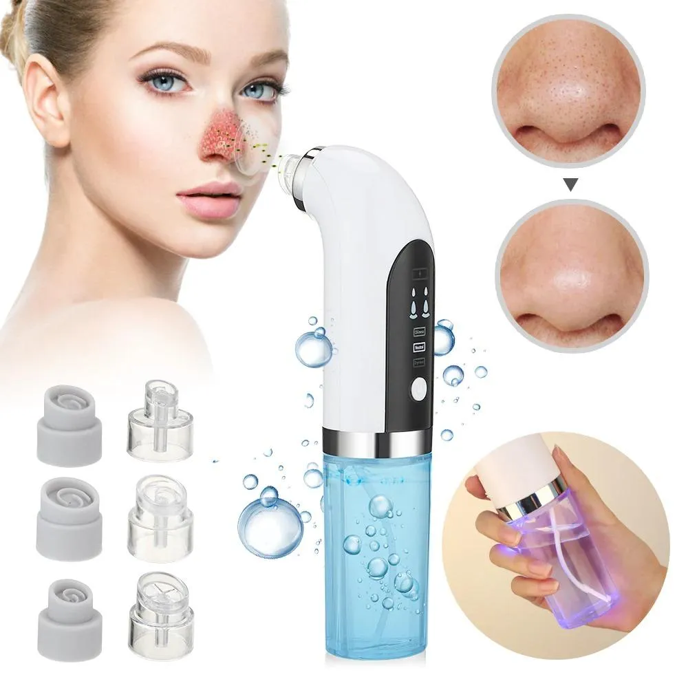 Hydrodermabrasion Device Blackhead Remover & Facial Cleanser