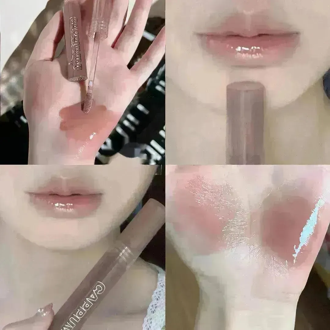 I Lava Chocolate Moisturizing Glaze Mirror Transparent Glass Lip Gloss
