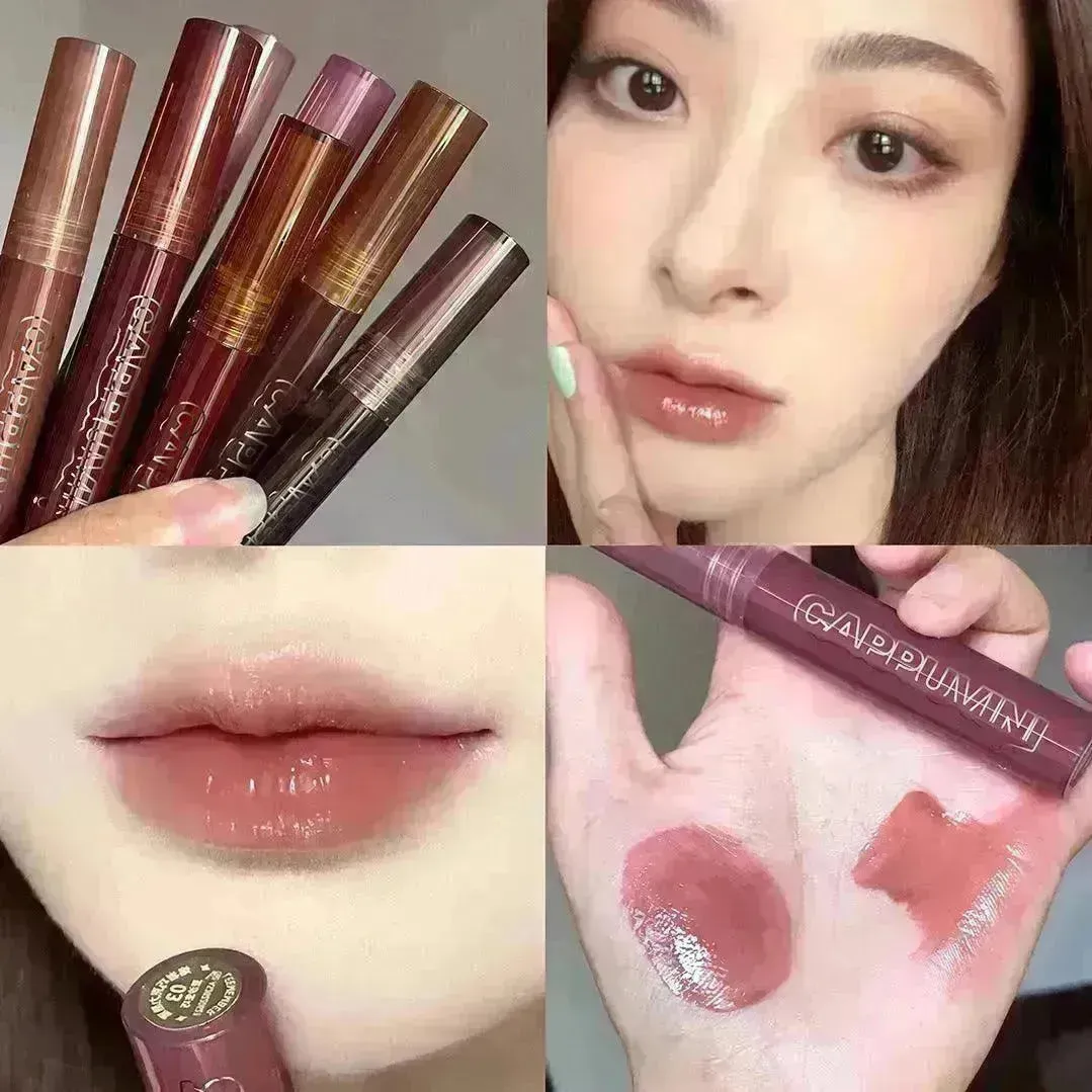 I Lava Chocolate Moisturizing Glaze Mirror Transparent Glass Lip Gloss
