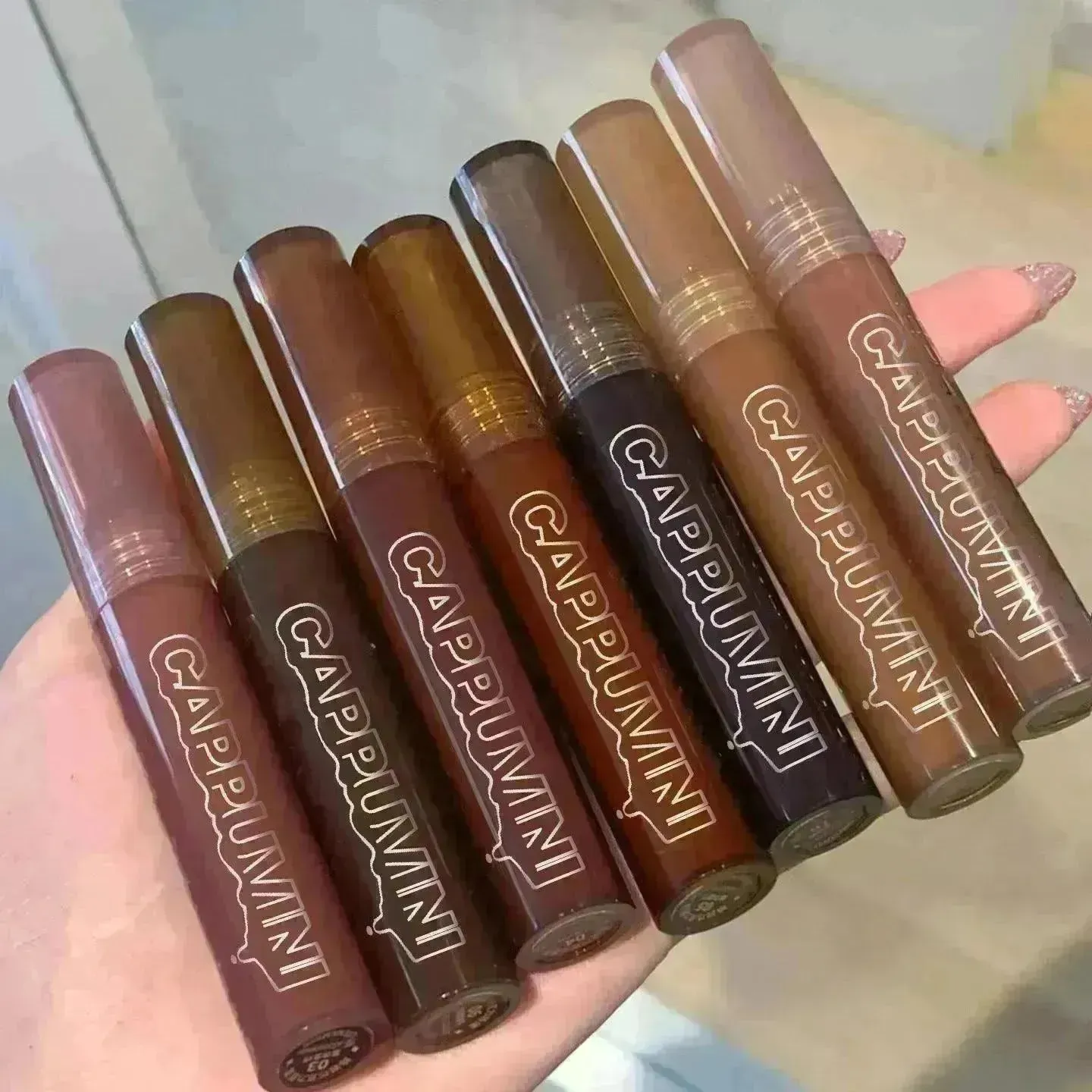 I Lava Chocolate Moisturizing Glaze Mirror Transparent Glass Lip Gloss