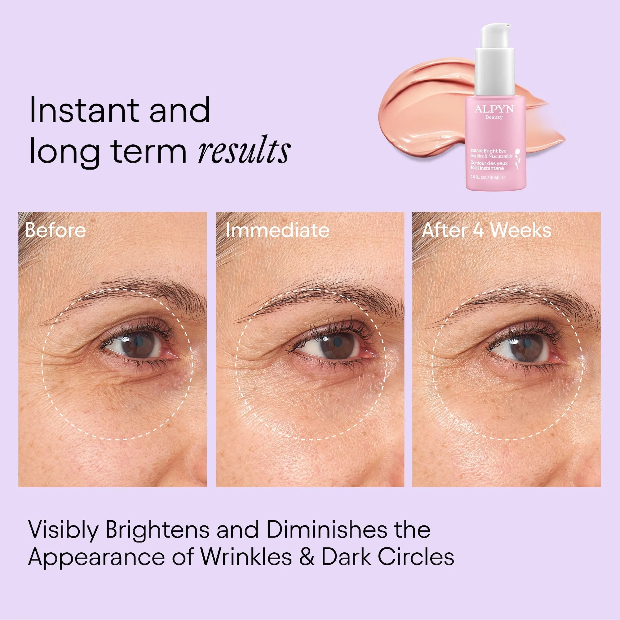 Instant Bright Eye With Peptides & Niacinamide