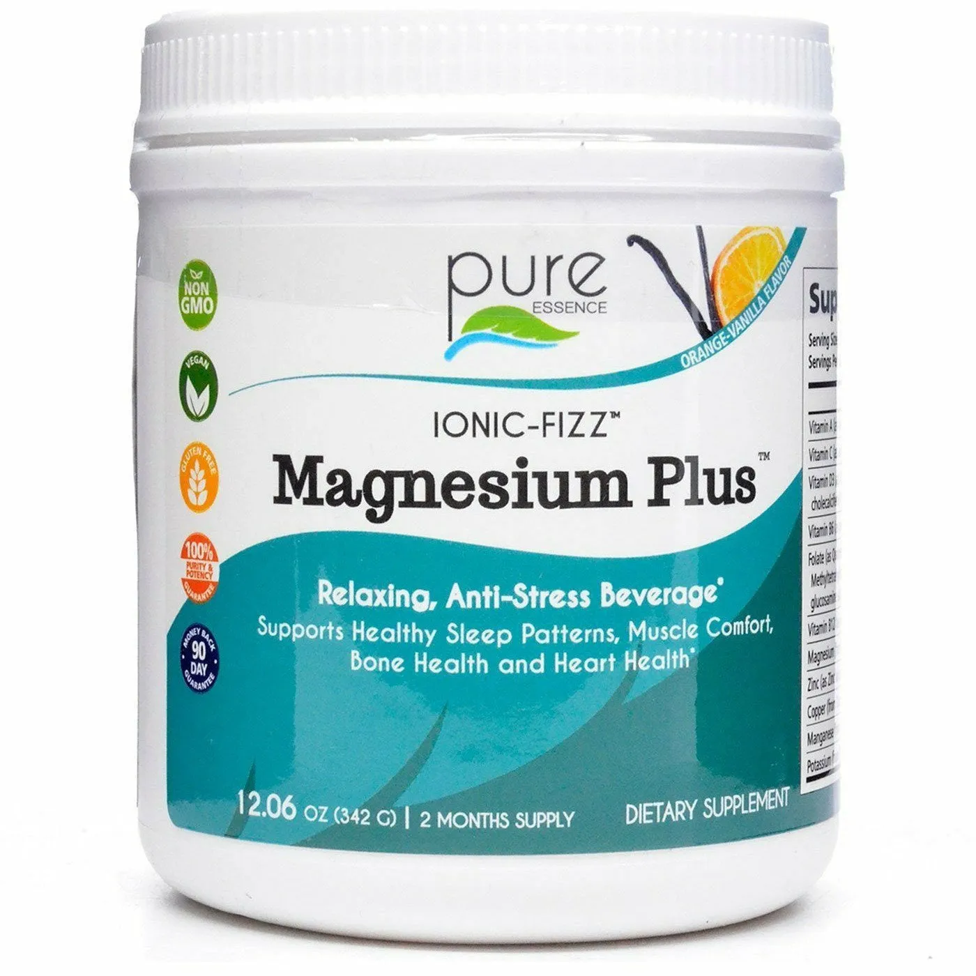 Ionic - Fizz Magnesium Plus Orange Vanilla by Pure Essence
