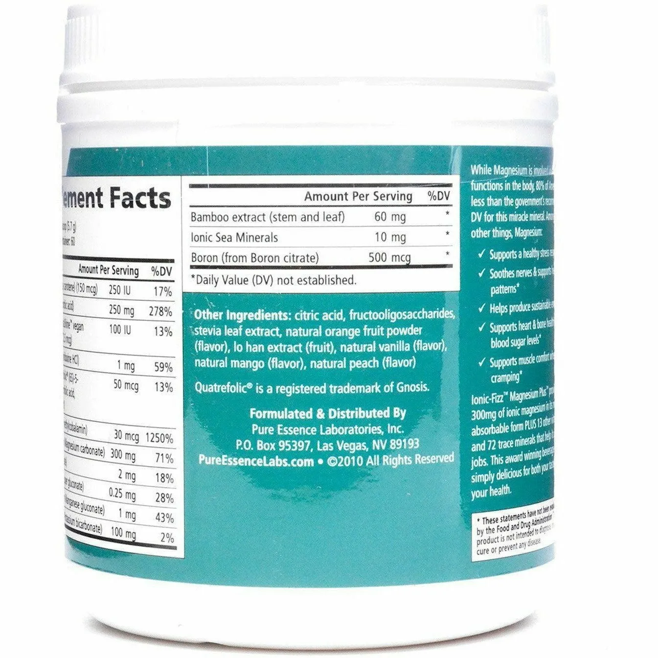 Ionic - Fizz Magnesium Plus Orange Vanilla by Pure Essence