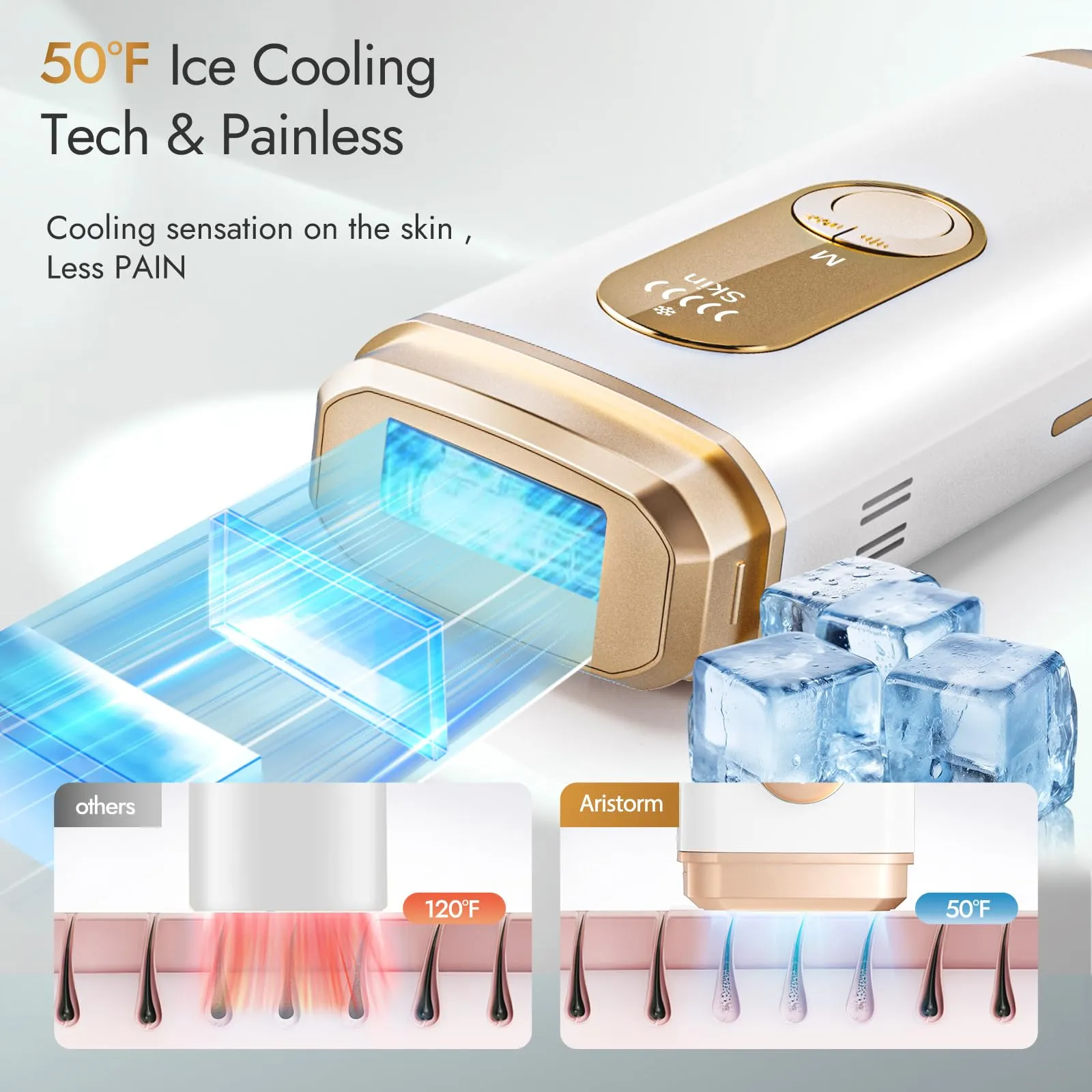 IPL Laser Hair Removal Device for Home Use