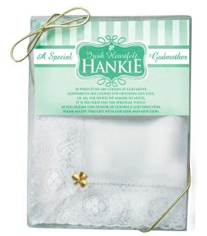 Irish God Parents Gift Set with Shamrock