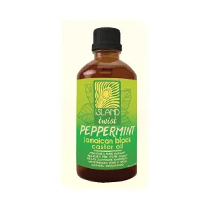 ISLAND TWIST - Jamaican Black Caster Oil Pepprmint - 4 fl oz (118 ml)