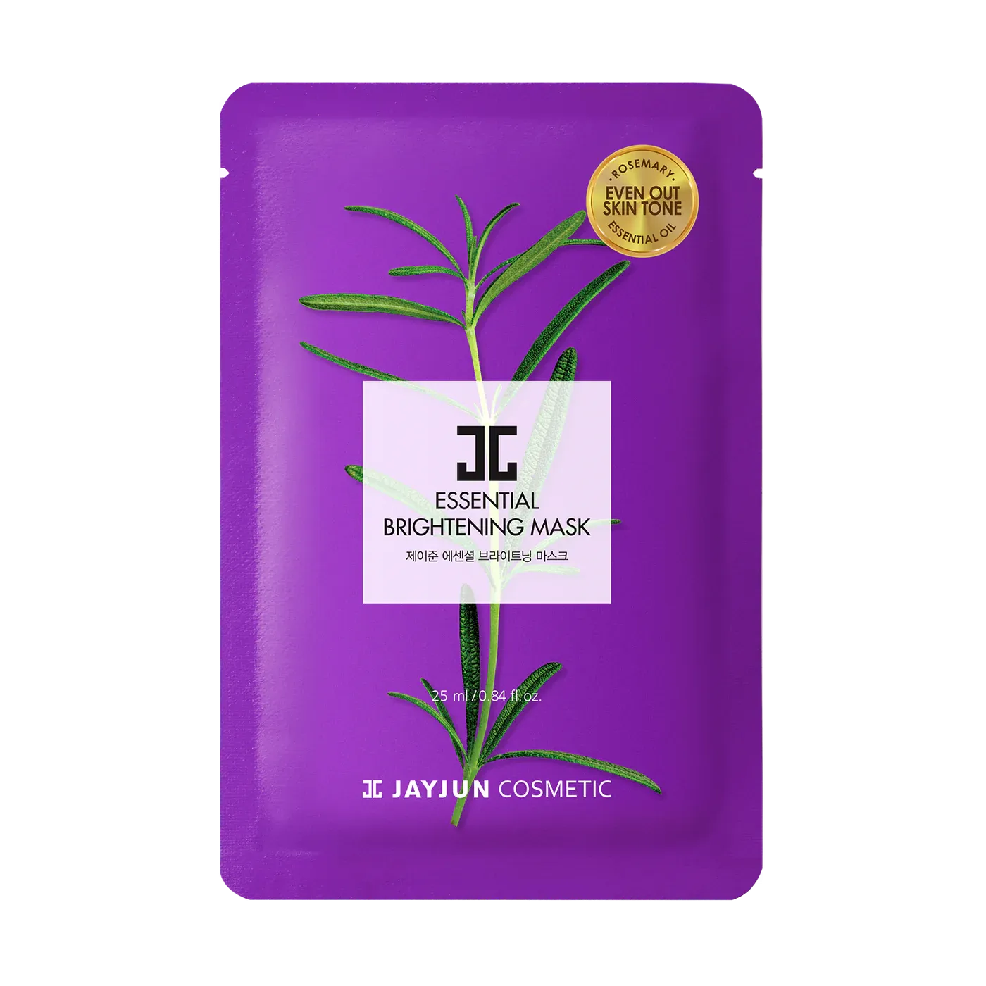 JAYJUN Essential Brightening Up Mask 10pcs مجموعة اقنعة ورقية للبشرة بزيت اكليل الجبل
