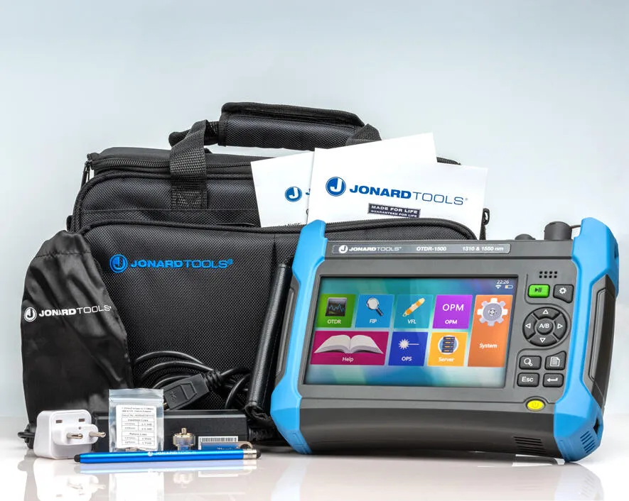 Jonard Tools Professional Multi-Function OTDR, 1310/1550 nm