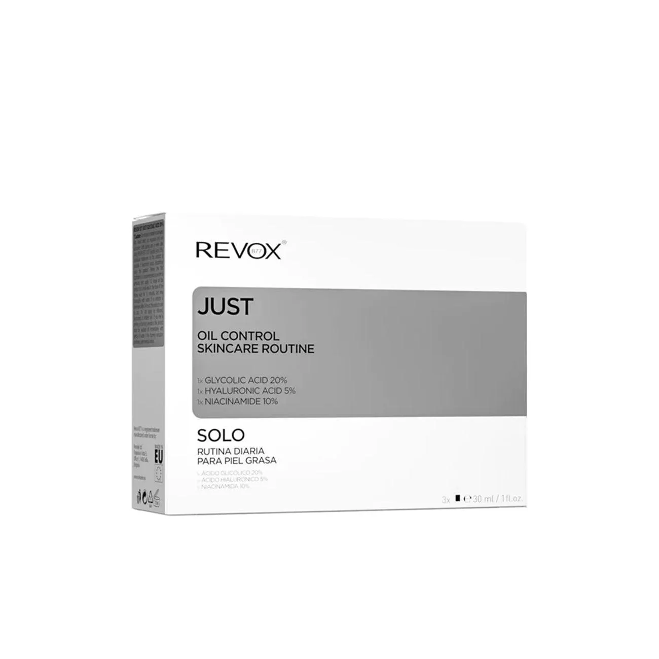 JUST Oil Control Skincare Routine