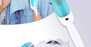 K Kudos Portable Plastic Steam Iron Tobi Travel Steamer Garment Hand Steamer for Clothes-Multicolour