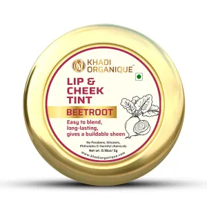 Khadi Organique Beetroot Lip And Cheek Tint For Women - 5GM