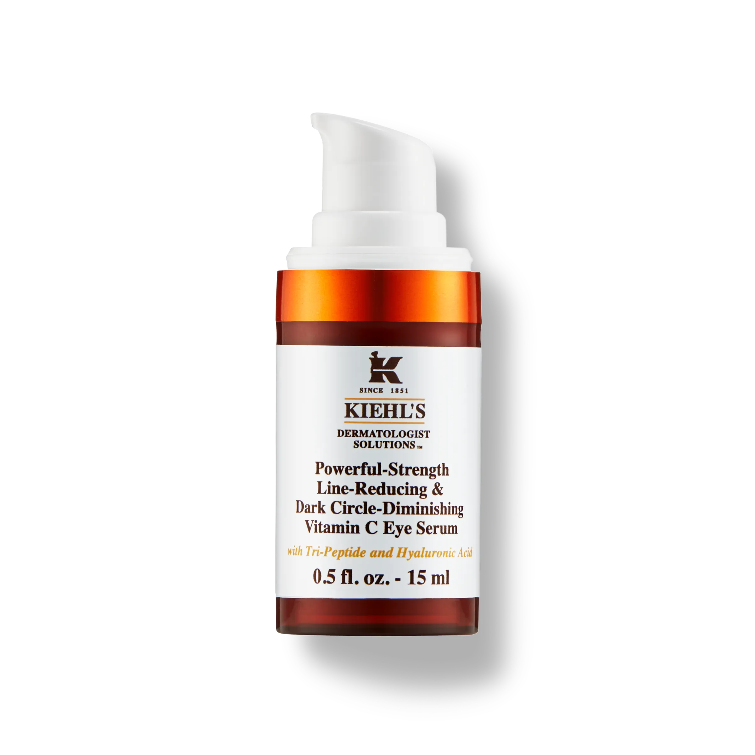 Kiehl's dermatologist solutions powerful strength line reducing and dark circles dimensioning vitamin C eye Serum سيروم العين لعلاج الخطوط والهالات من كيلز
