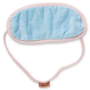 Kip & Co Velvet Eye Mask - Crystal Blue