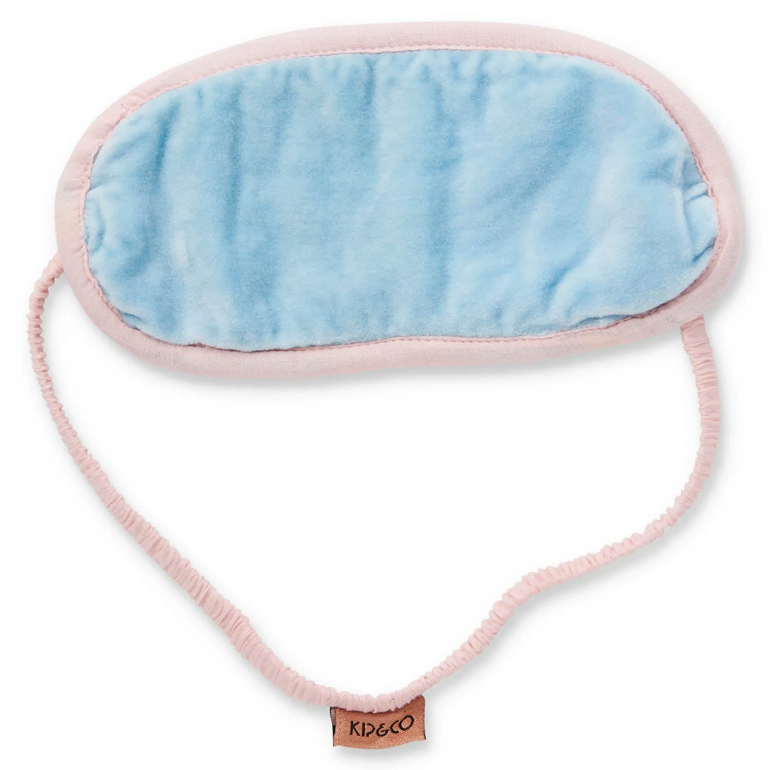 Kip & Co Velvet Eye Mask - Crystal Blue