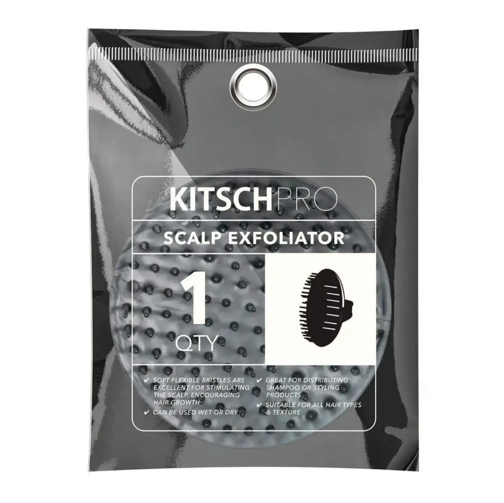 Kitsch Shampoo Brush   Scalp Exfoliator