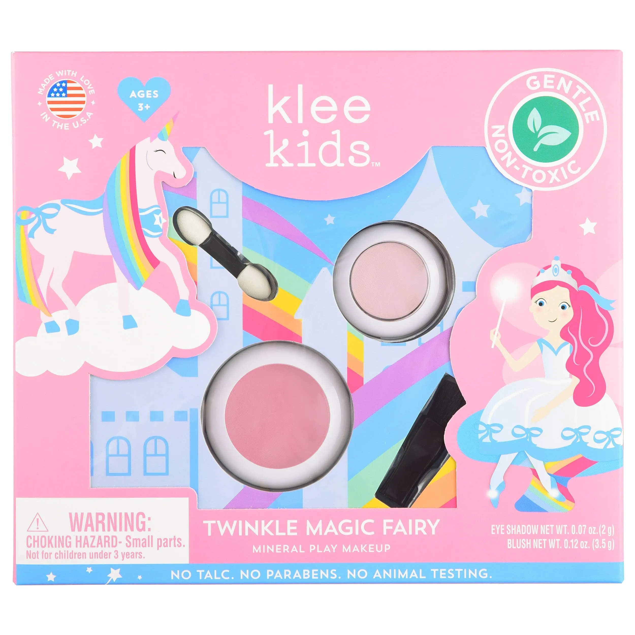 KLE Kids Play Makeup 2-PC Kit in Twinkle Magic Fairy