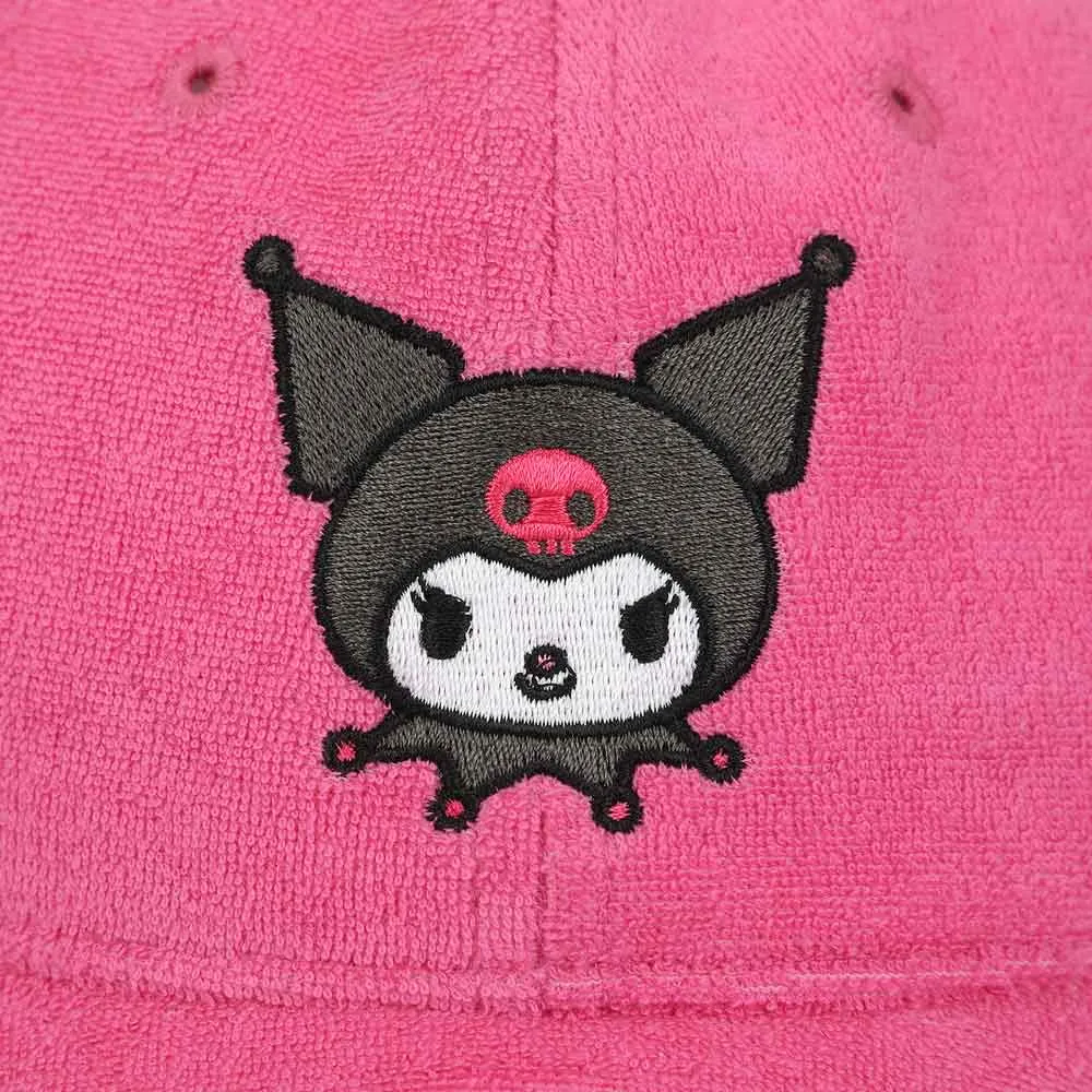 Kuromi Terry Cloth Embroidered Hat