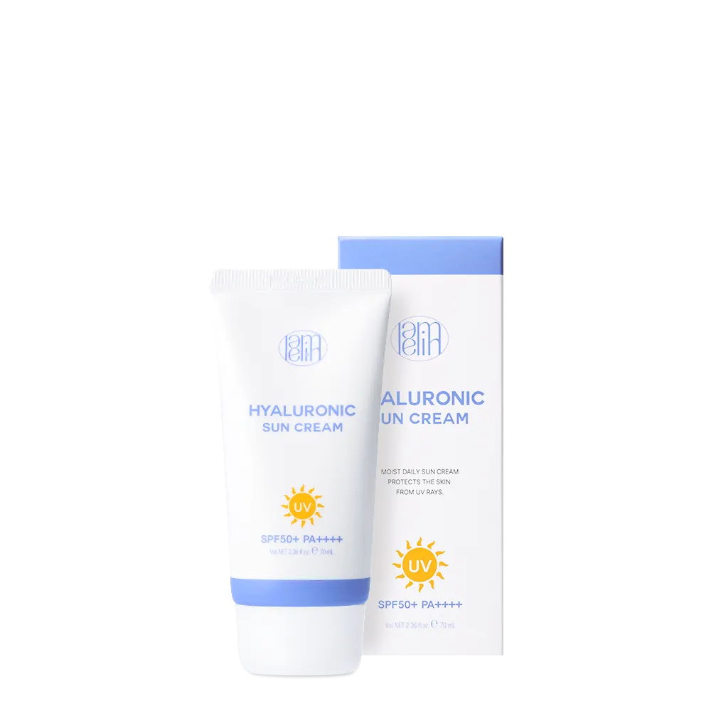 LAMELIN Hyaluronic Sun Cream UV SPF 50  PA    واقي الشمس الفيزيائي بالهايلرونك اسد من لاملين