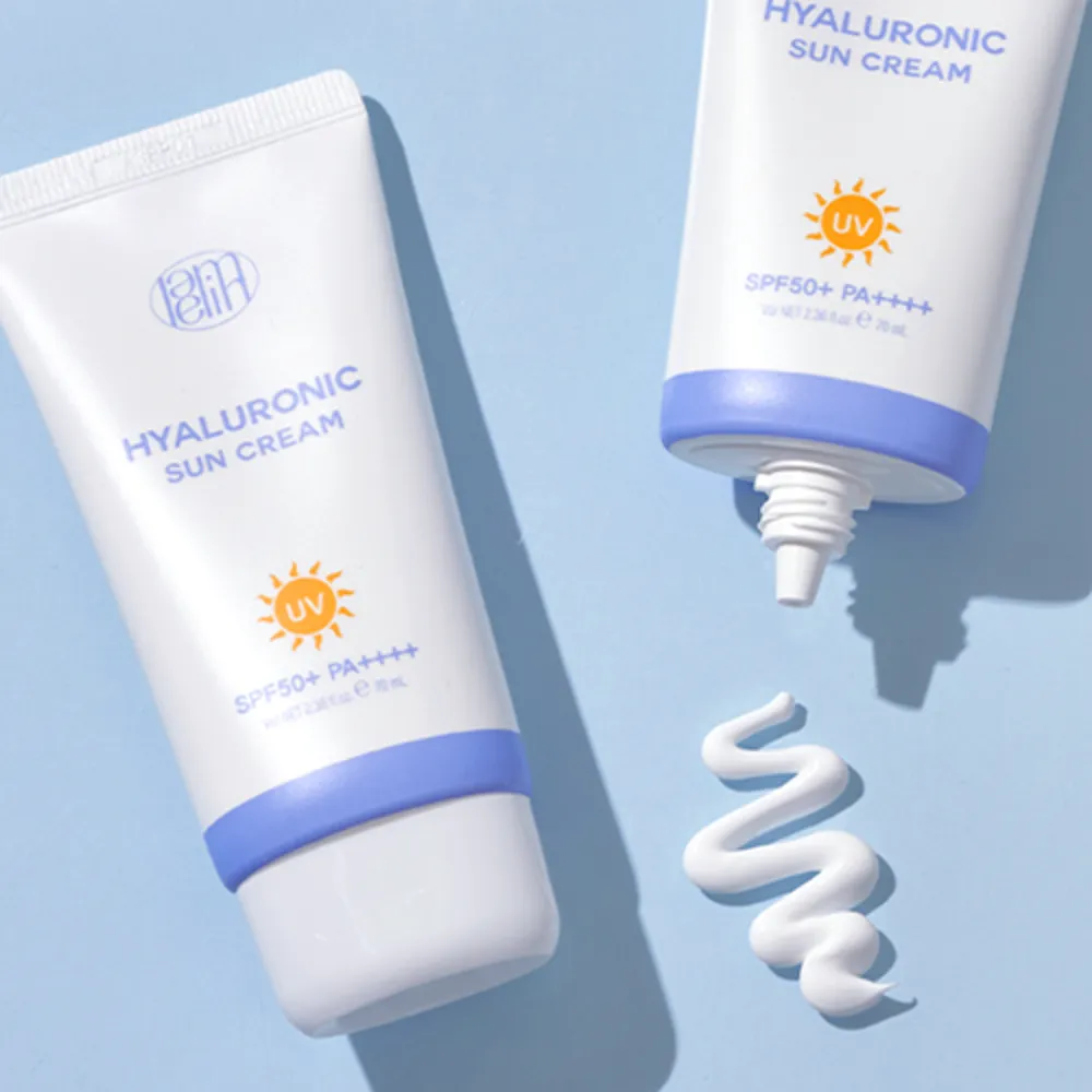 LAMELIN Hyaluronic Sun Cream UV SPF 50  PA    واقي الشمس الفيزيائي بالهايلرونك اسد من لاملين