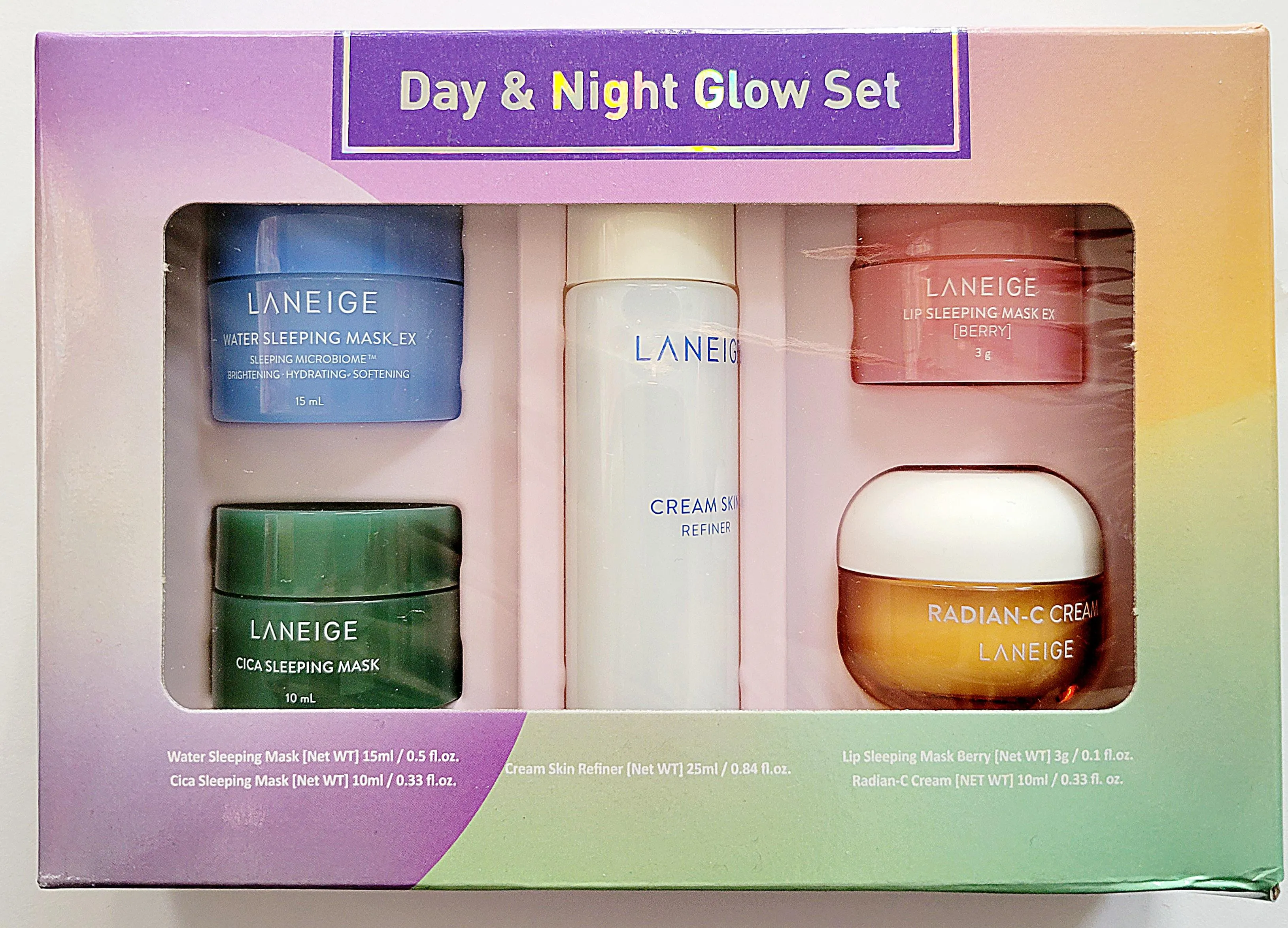 Laneige Day and Night Glow Set