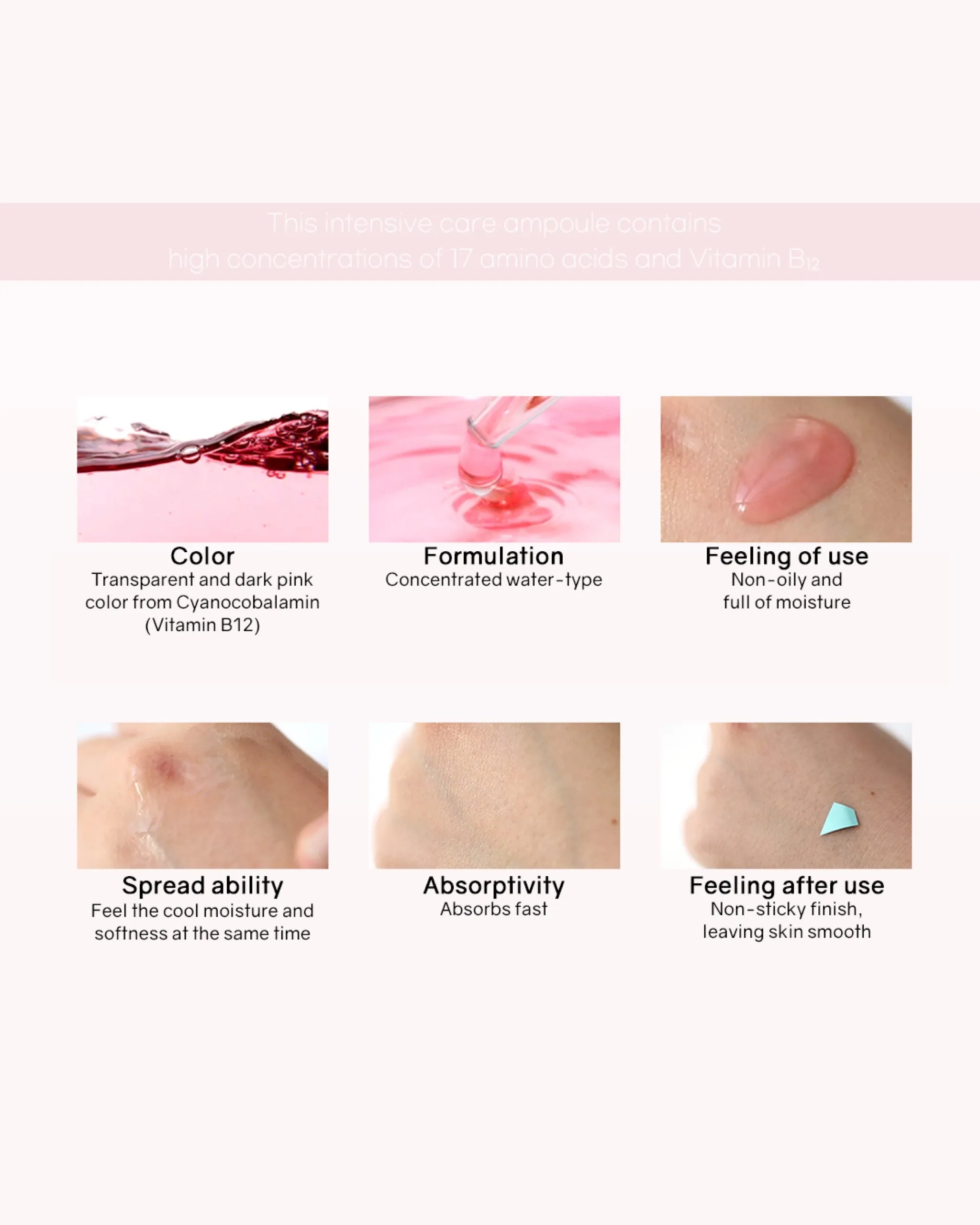 Lavien Amino Silk Skin Ampoule (Pink)