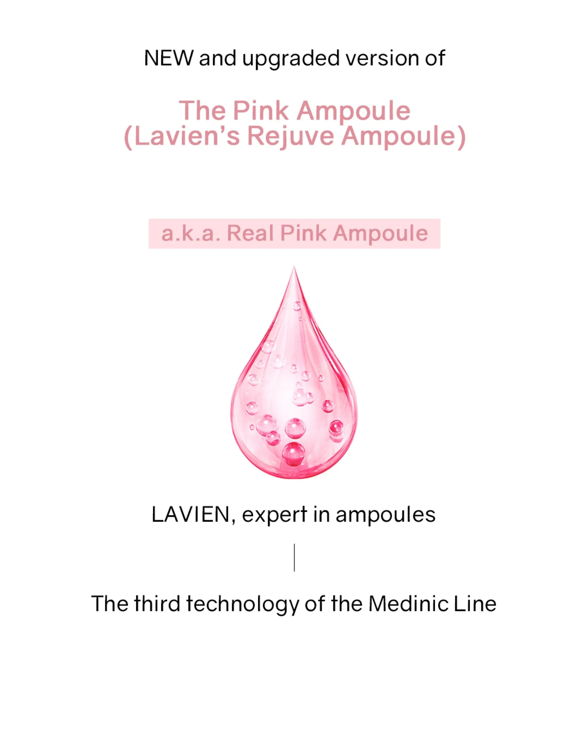 Lavien Amino Silk Skin Ampoule (Pink)