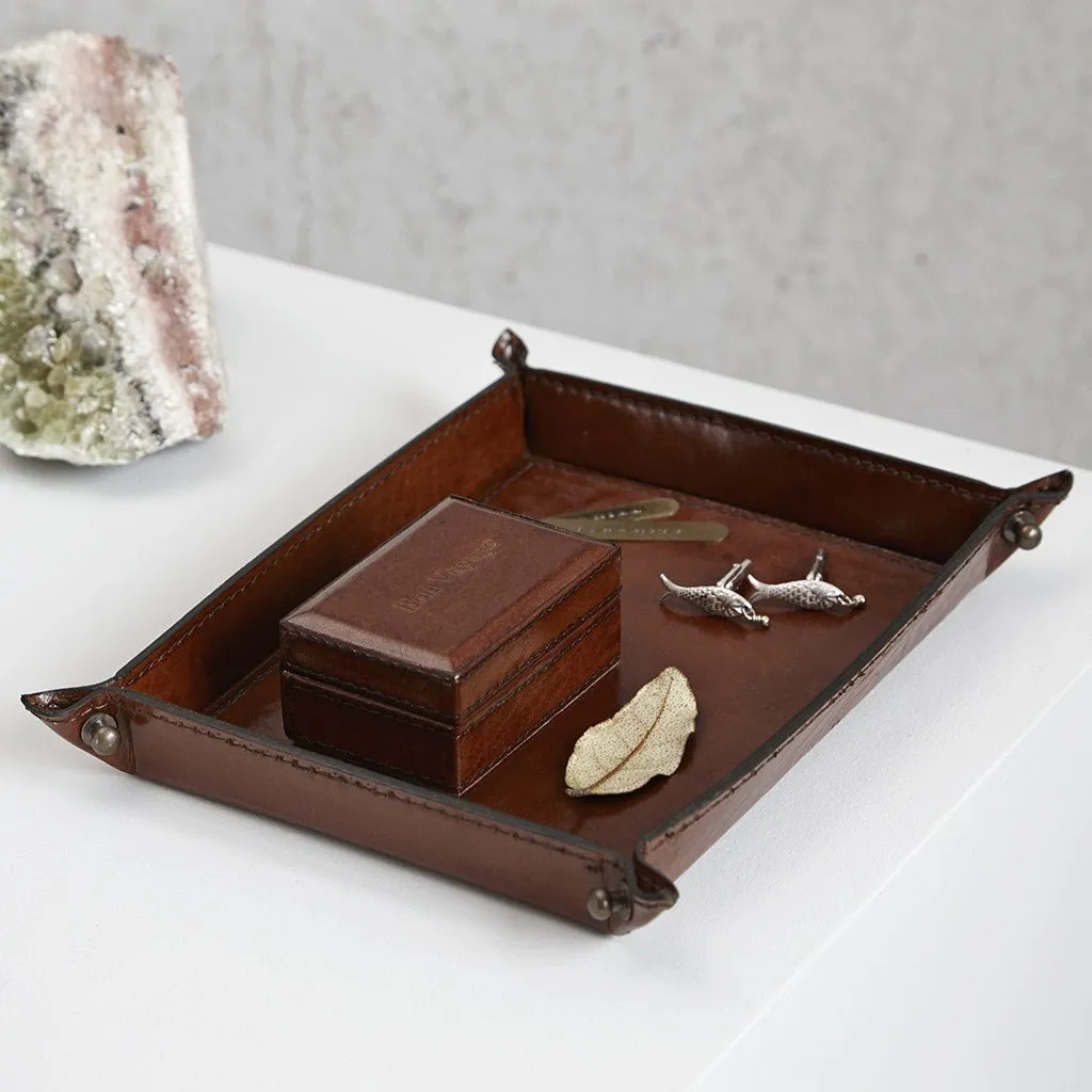 Leather Valet Set - Includes Two Gifts