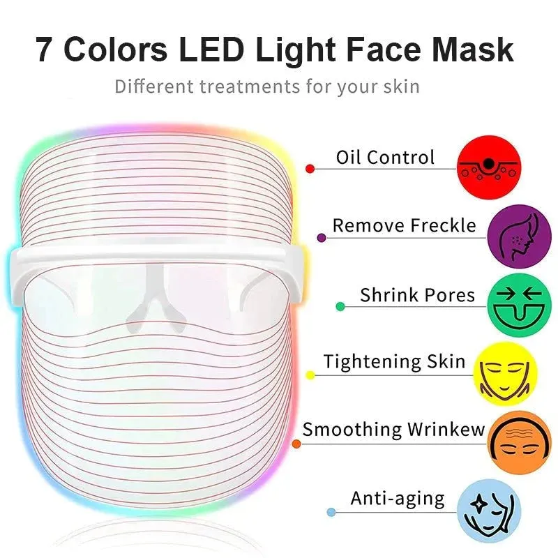 LED Face Mask Shield Therapy