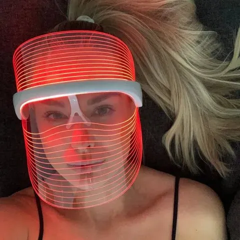 LED Face Mask Shield Therapy
