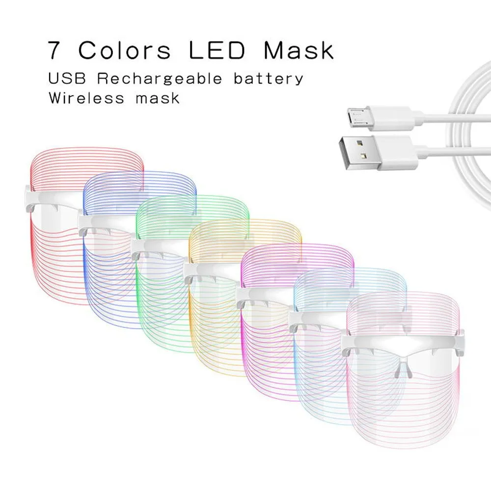 LED Face Mask Shield Therapy