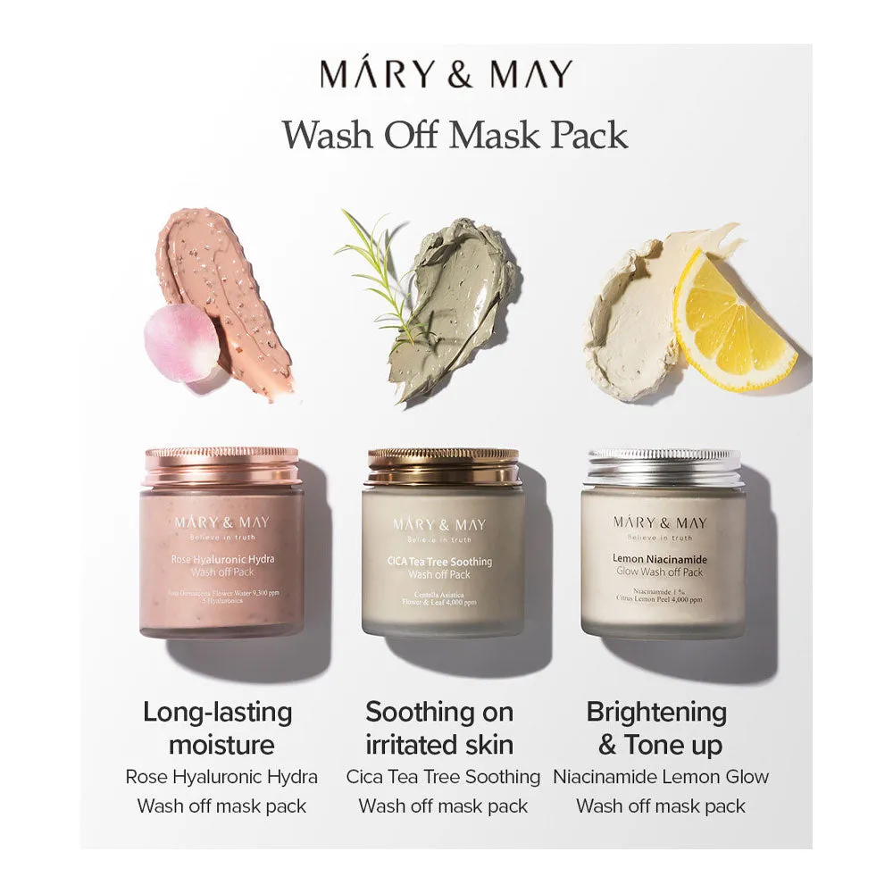 Lemon Niacinamide Glow Wash Off Mask Pack