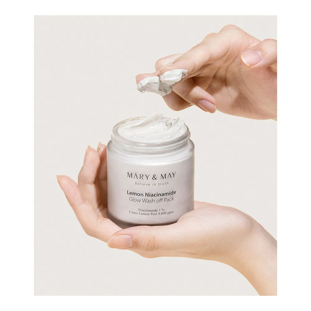 Lemon Niacinamide Glow Wash Off Mask Pack