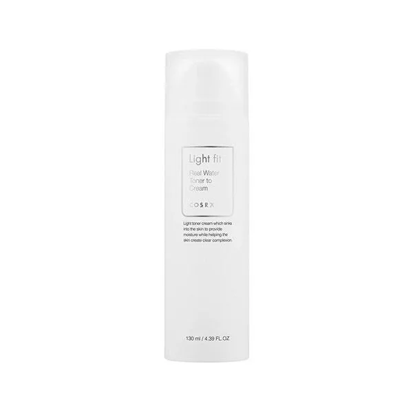 Light Fit Real Water Toner to Cream