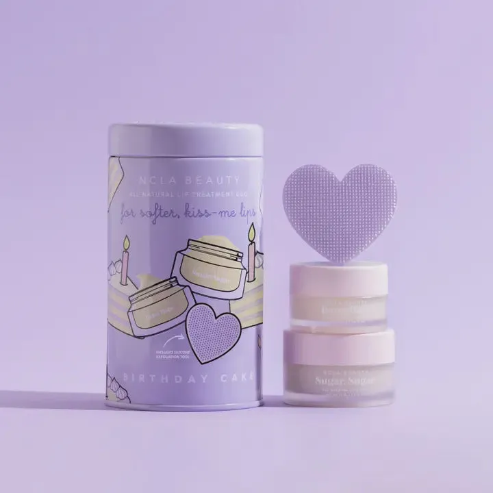 Lip Care Set   Scrubber | Birthday Cake