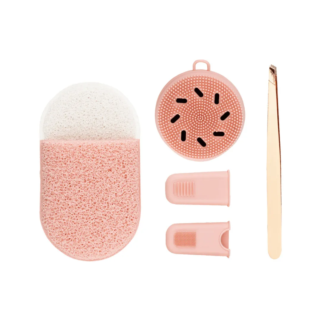 LIVARNO HOME WASH PAD/SPONGE/TWEEZERS