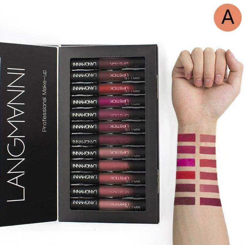Long Lasting Waterproof Matte Velvet Lipstick Set