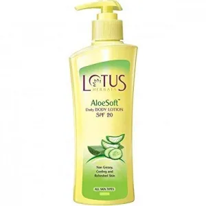 Lotus Herbals Aloe Soft Daily Body Lotion SPF-20, 250ml