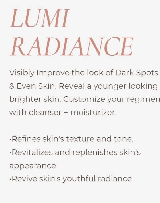 LumiRadiance Kit Bundle | Dr. C. Tuna | Farmasi Set of 4