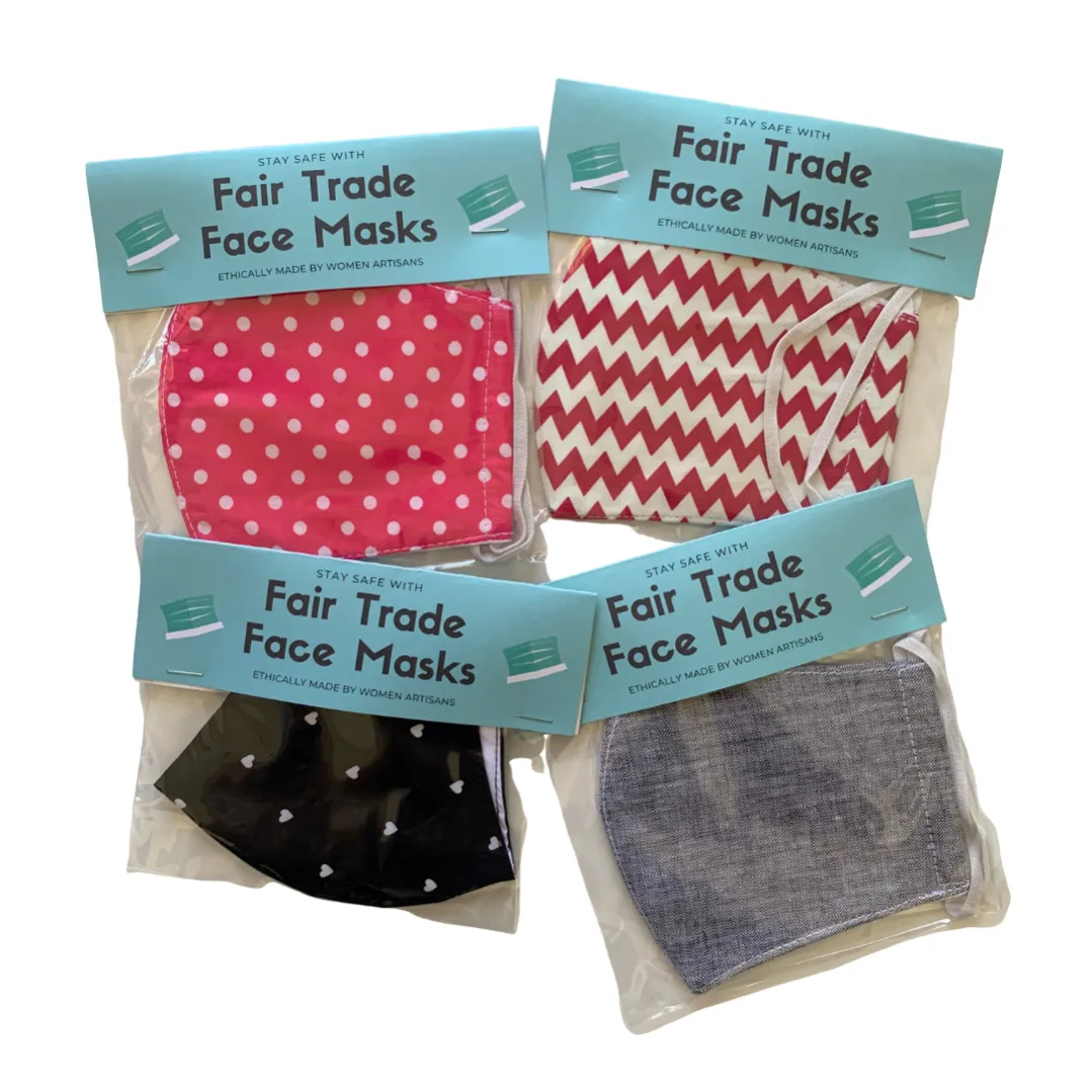 Luna Reusable Cotton Face Mask with Filter Pocket - Thailand