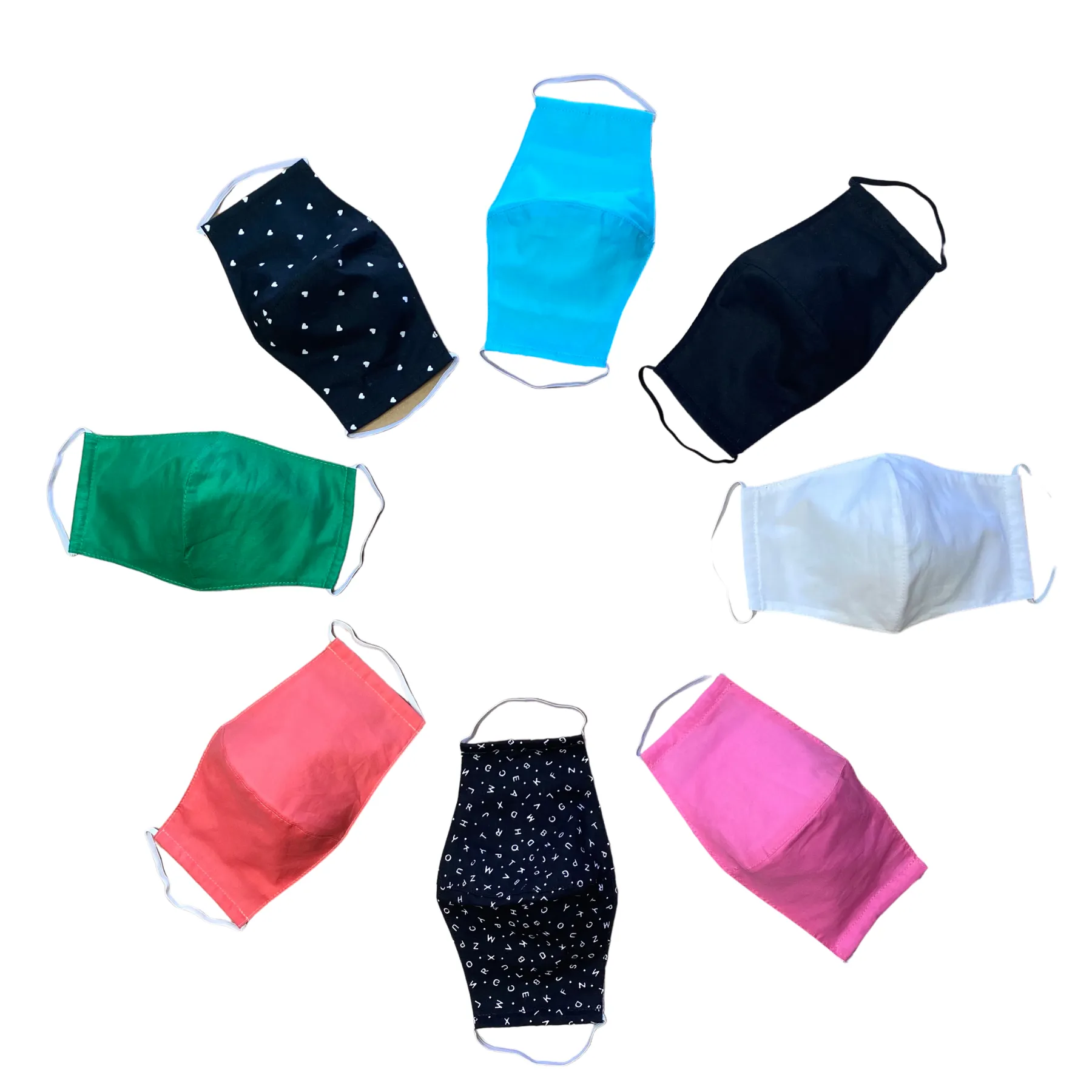 Luna Reusable Cotton Face Mask with Filter Pocket - Thailand