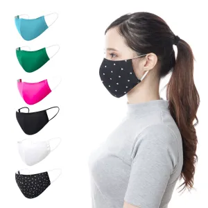 Luna Reusable Cotton Face Mask with Filter Pocket - Thailand
