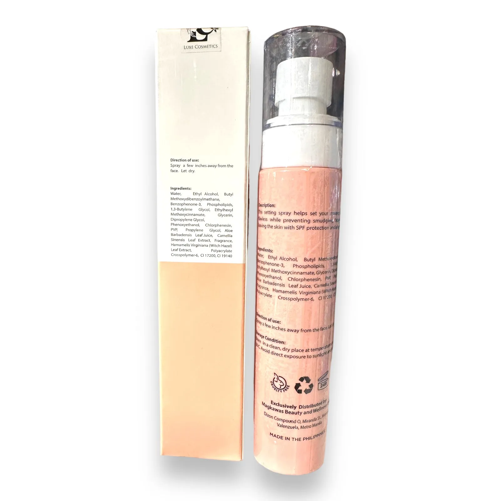 Luxe Skin - RSP MIST - SPF 15 100 ML
