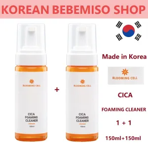 Made in Korea BLOOMING CELL CICA FOAMING Cleanser 1 1(150ml 150ml)