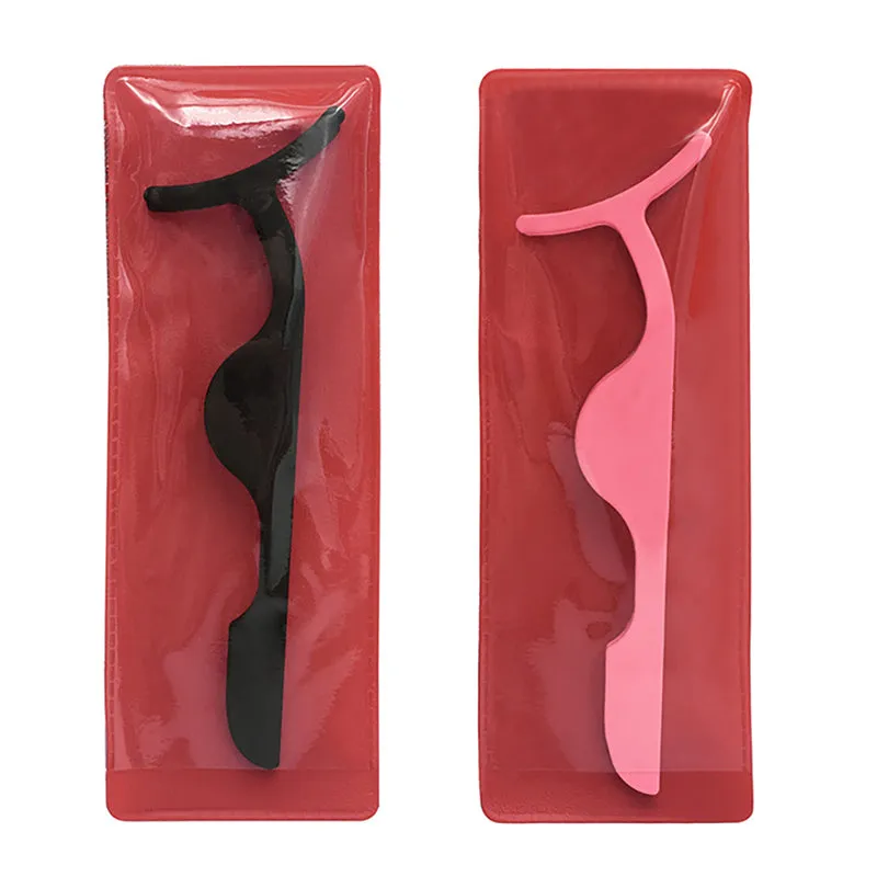 Magnetic False Eyelash Applicator Tweezers Stainless Steel