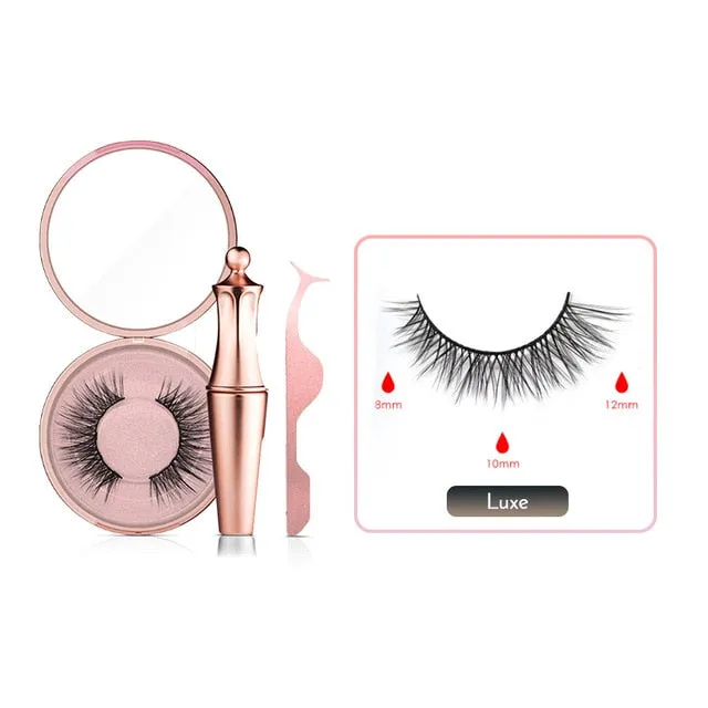 Magnetic Liquid Eyeliner & Magnetic False Eyelashes