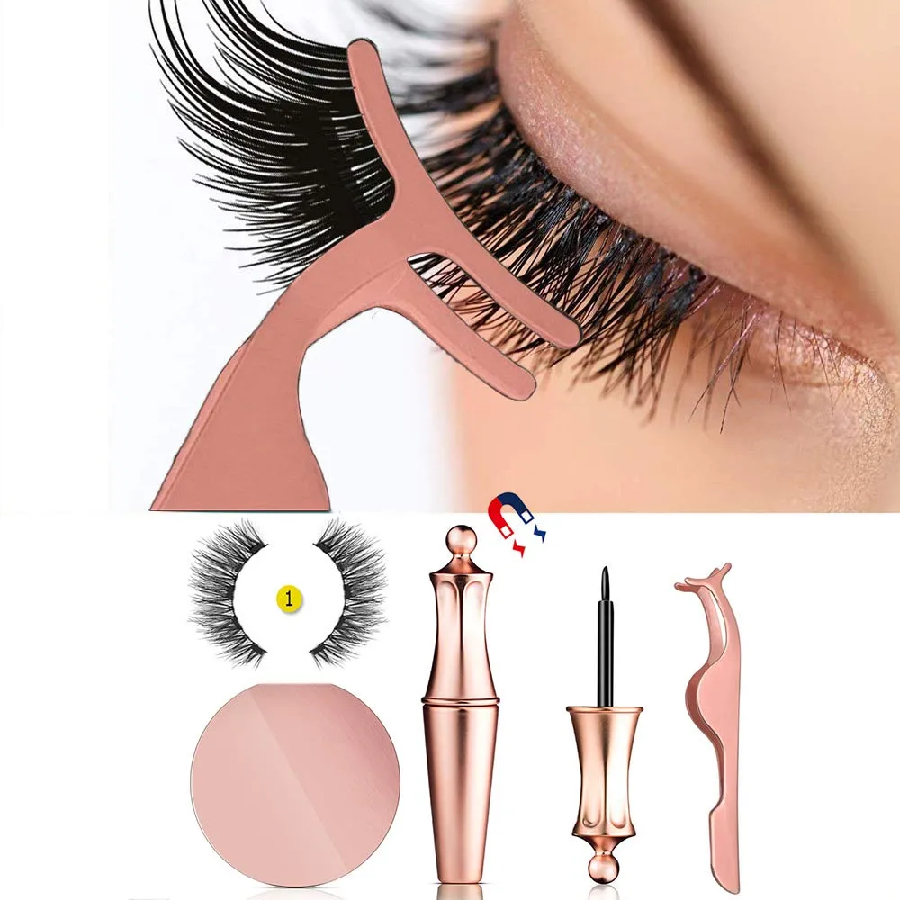 Magnetic Liquid Eyeliner & Magnetic False Eyelashes