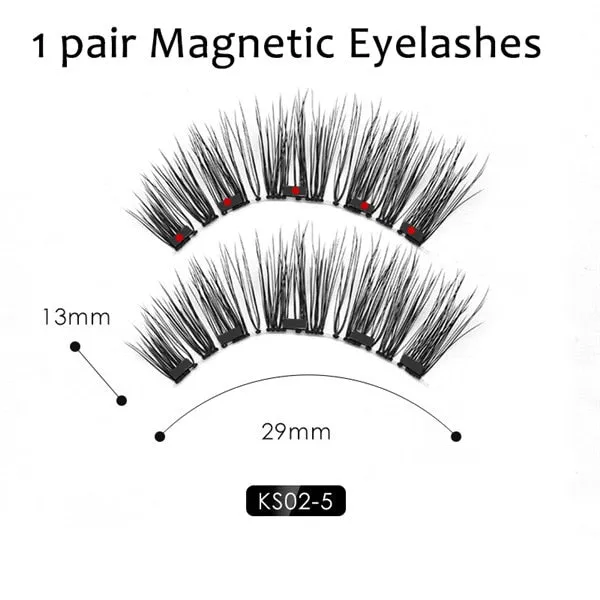 Magnetic Liquid Eyeliner & Magnetic False Eyelashes