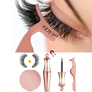 Magnetic Liquid Eyeliner & Magnetic False Eyelashes